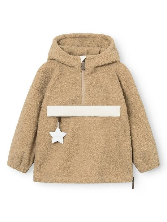 Zdjęcie produktu Bluza z kapturem MINI A TURE wielbłądzi