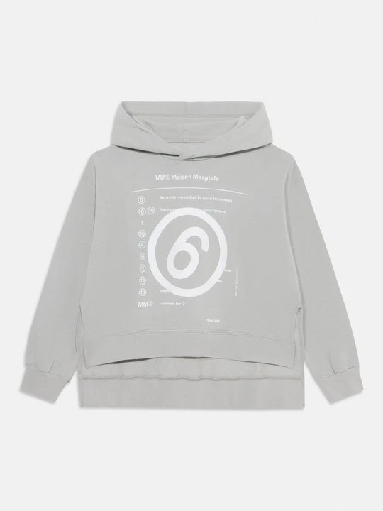 Zdjęcie produktu Bluza z kapturem MM6 Maison Margiela szary