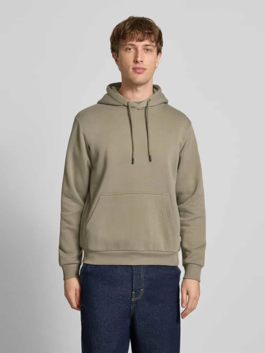 Zdjęcie produktu Bluza z kapturem z kapturem model „BRADLEY” Jack&Jones Oliwkowy