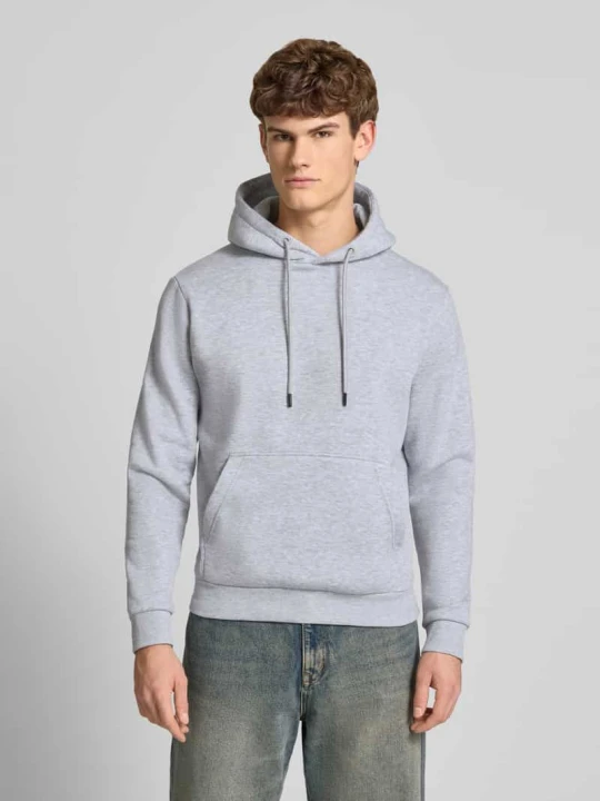 Zdjęcie produktu Bluza z kapturem model ‘BRADLEY’ Jack&Jones Jasnoszary melanż