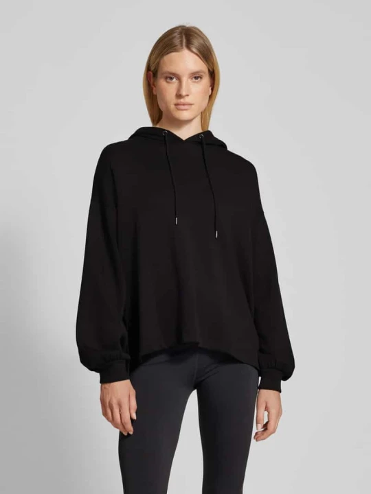 Zdjęcie produktu Bluza z kapturem model ‘Janelle’ MSCH Copenhagen Czarny