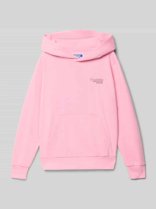 Zdjęcie produktu Bluza z kapturem z Kaptur Model 'ROAR' Jack&Jones Różowy