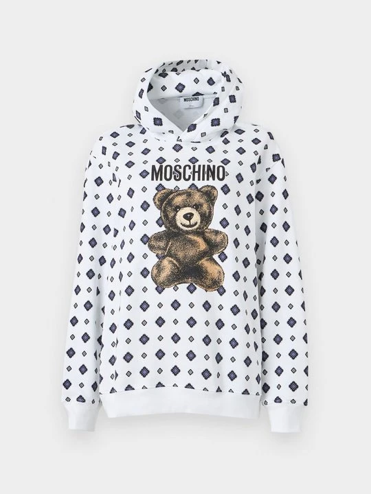 Zdjęcie produktu Bluza z kapturem MOSCHINO biały
