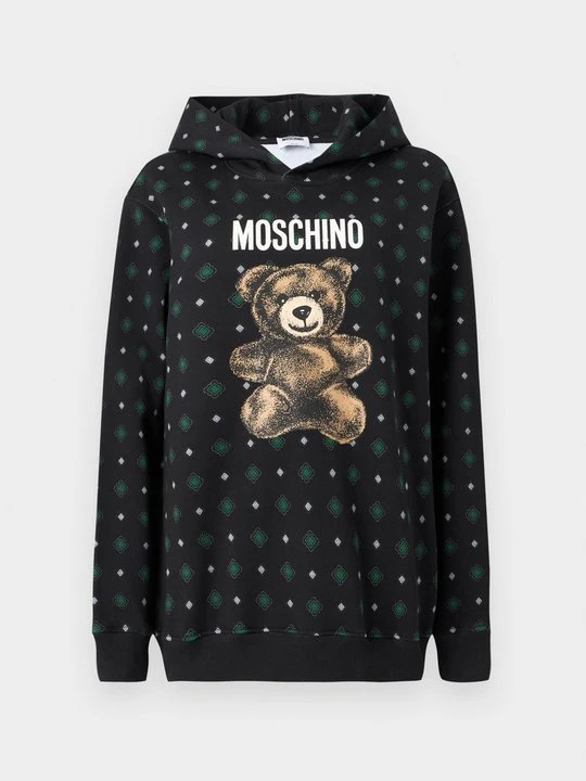 Zdjęcie produktu Bluza z kapturem MOSCHINO czarny