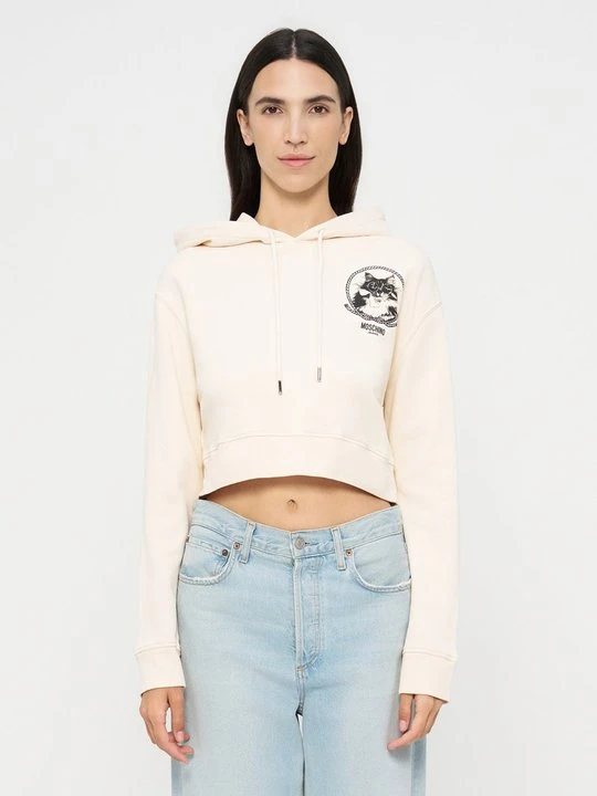 Zdjęcie produktu Bluza z kapturem MOSCHINO mleczny