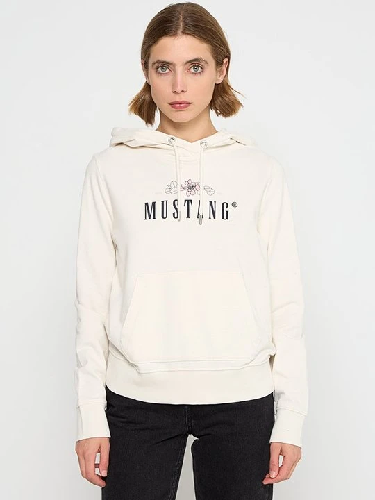 Zdjęcie produktu Bluza z kapturem Mustang mleczny