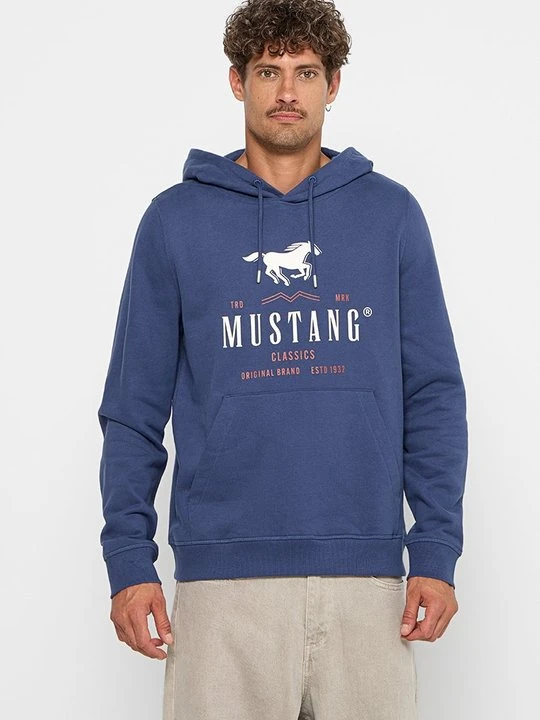 Zdjęcie produktu Bluza z kapturem Mustang niebieski