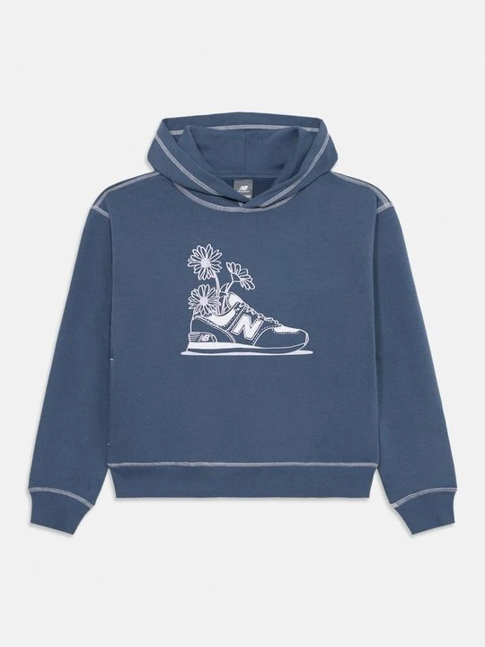 Zdjęcie produktu Bluza z kapturem New Balance granatowy