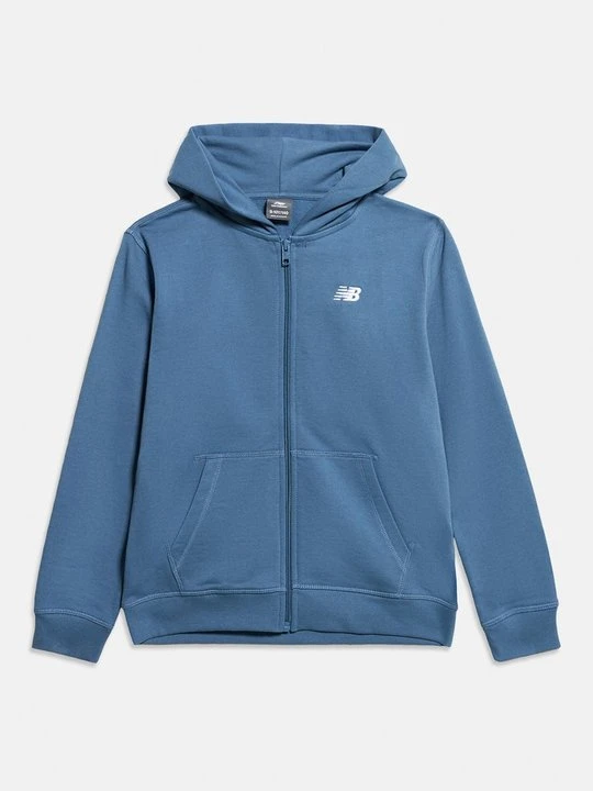 Zdjęcie produktu Bluza z kapturem New Balance błękit królewski melanż