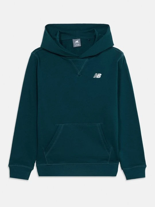 Zdjęcie produktu Bluza z kapturem New Balance ciemnozielony