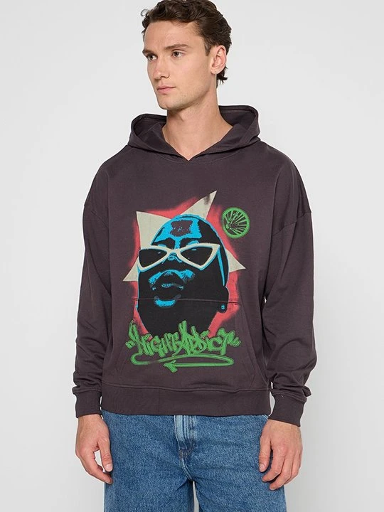Zdjęcie produktu Bluza z kapturem Night Addict czarny