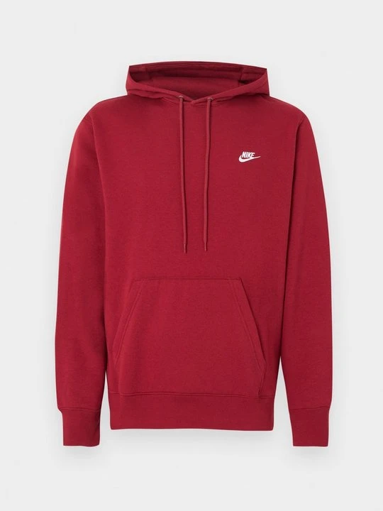 Zdjęcie produktu Bluza z kapturem Nike ciemnoczerwony
