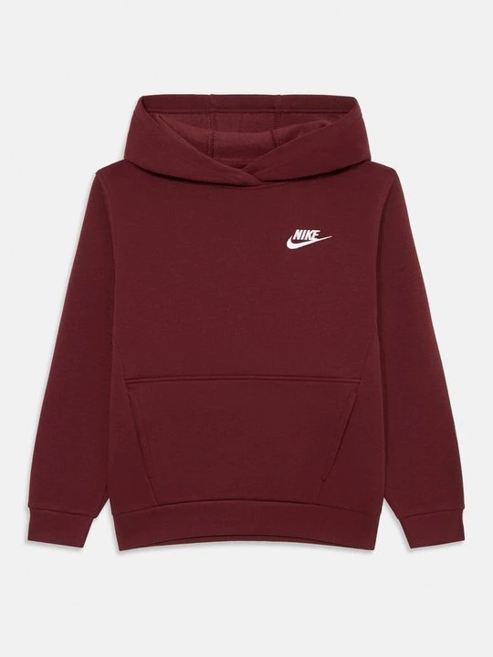 Zdjęcie produktu Bluza z kapturem Nike ciemnoczerwony