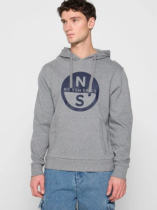 Zdjęcie produktu Bluza z kapturem North Sails szary