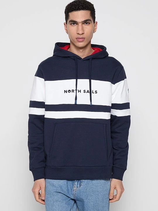 Zdjęcie produktu Bluza z kapturem North Sails granatowy