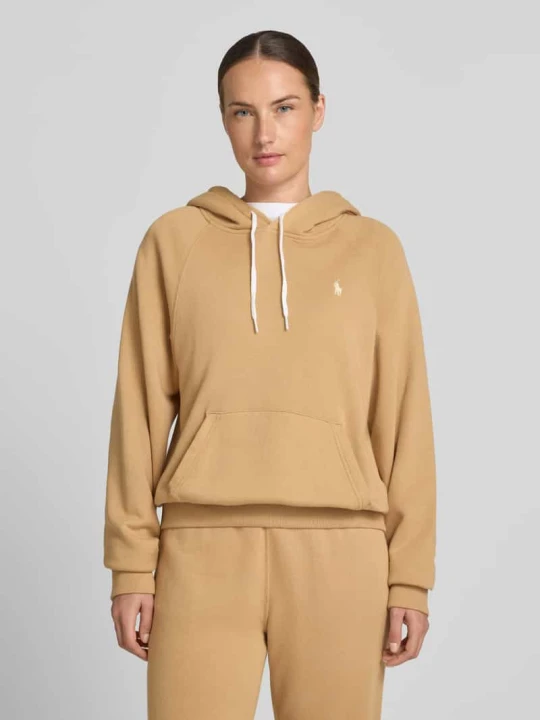 Zdjęcie produktu Bluza z kapturem o kroju comfort fit z mieszanka bawełny Polo Ralph Lauren Camel