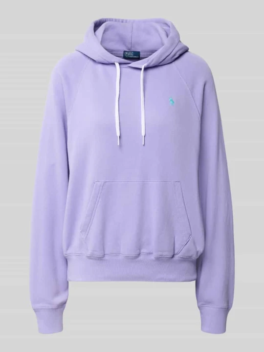 Zdjęcie produktu Bluza z kapturem o kroju comfort fit z mieszanka bawełny Polo Ralph Lauren Lawendowy