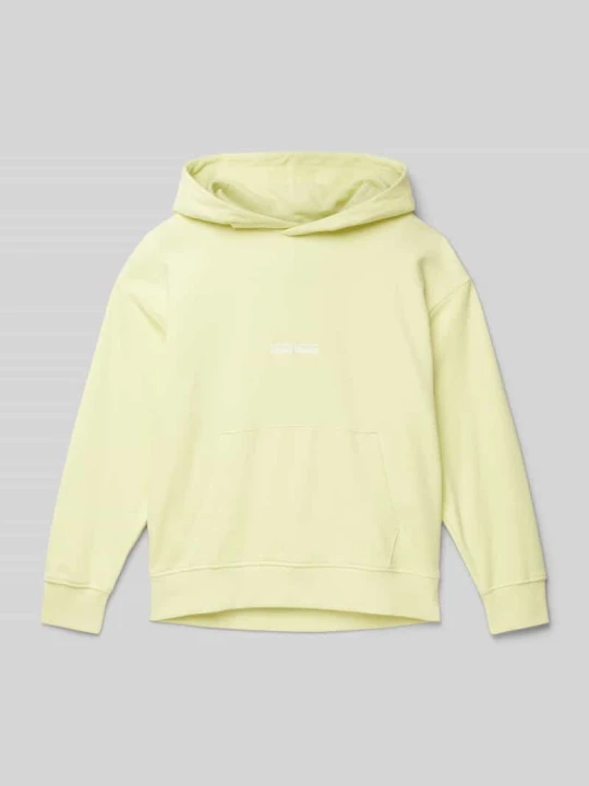 Zdjęcie produktu Bluza z kapturem o kroju oversized z nadrukiem Tom Tailor Jasnożółty