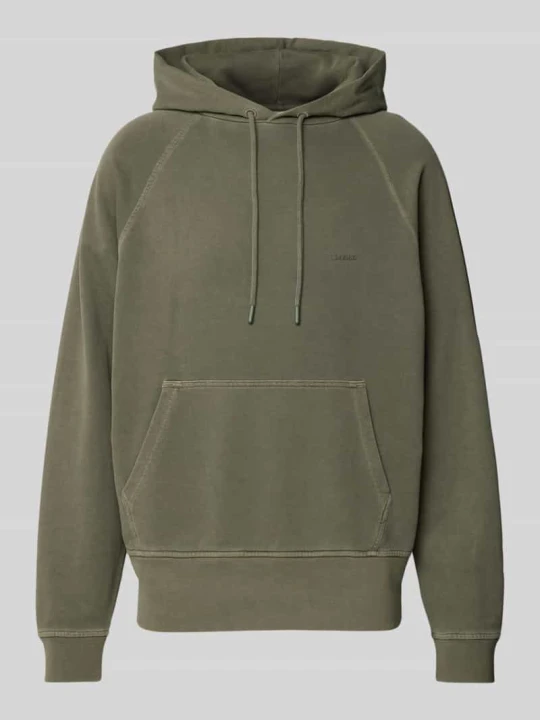 Zdjęcie produktu Bluza z kapturem o kroju regular fit z czystej bawełny Closed Khaki