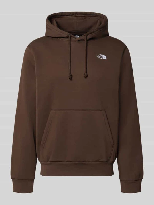 Zdjęcie produktu bluza z kapturem o kroju regular fit z kieszenią kangurka model "EVOLUTION" The North Face Ciemnobrązowy