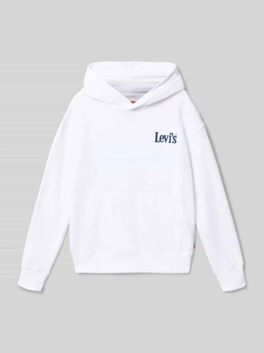 Zdjęcie produktu Bluza z kapturem o kroju regular fit z mieszanki bawełny Levi's Biały
