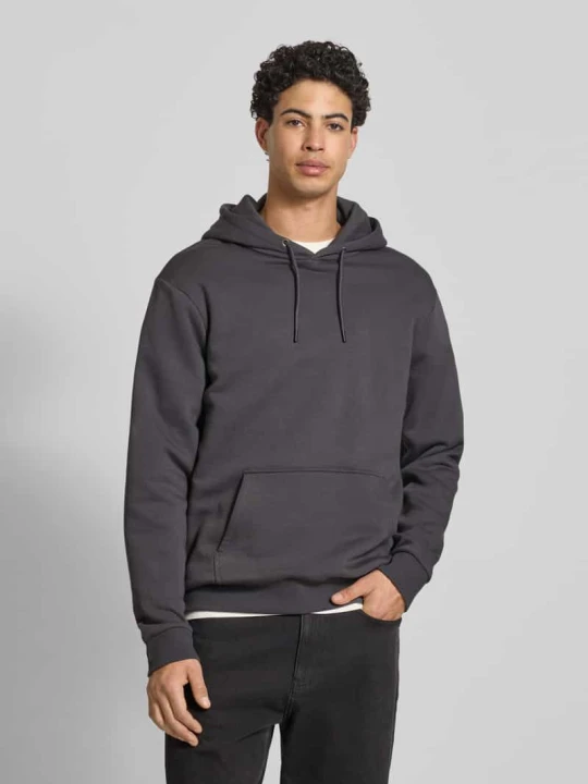 Zdjęcie produktu Bluza z kapturem o kroju regular fit z mieszanki bawełny model ‘CERES’ Only & Sons Ciemnoszary