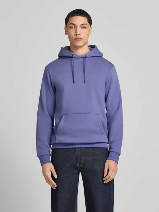 Zdjęcie produktu Bluza z kapturem o kroju regular fit z mieszanki bawełny model „CERES” Only & Sons Fioletowy