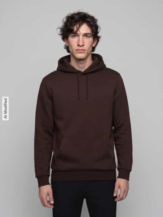 Zdjęcie produktu bluza z kapturem o kroju regular fit z mieszanki bawełny model 'CERES' Only & Sons Czekoladowy