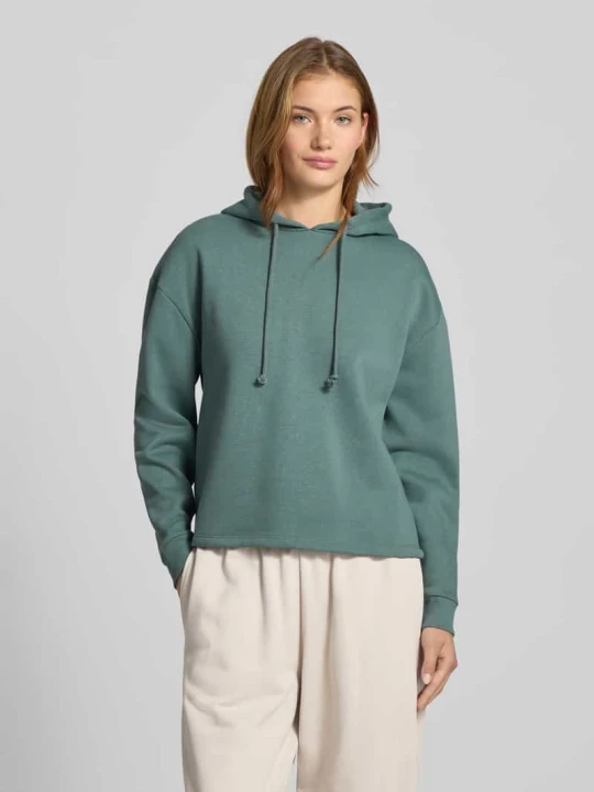 Zdjęcie produktu Bluza z kapturem o kroju regular fit z mieszanki bawełny model ‘CHILLI’ Pieces Trzcinowy