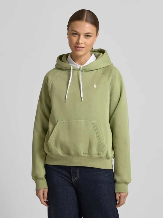 Zdjęcie produktu Bluza z kapturem o kroju regular fit z mieszanki bawełny Polo Ralph Lauren Zielony