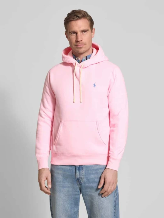 Zdjęcie produktu Bluza z kapturem o kroju regular fit z mieszanki bawełny Polo Ralph Lauren Różowy