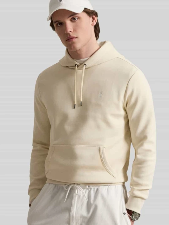 Zdjęcie produktu bluza z kapturem o kroju regular fit z mieszanki bawełny Polo Ralph Lauren Piaskowy