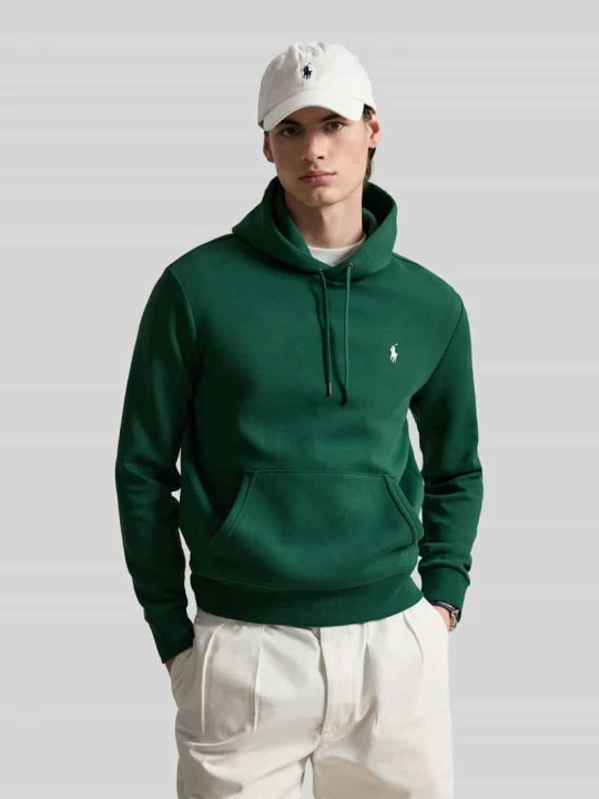 Zdjęcie produktu bluza z kapturem o kroju regular fit z mieszanki bawełny Polo Ralph Lauren Zielony