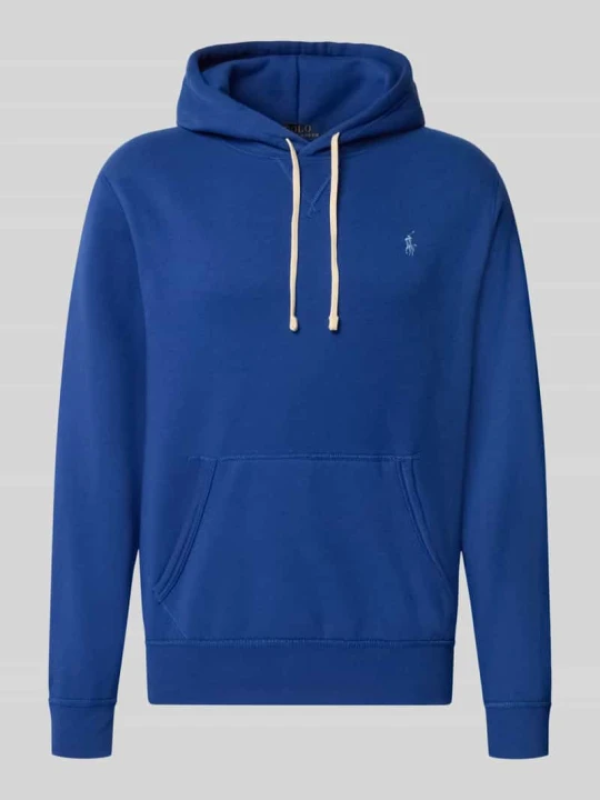 Zdjęcie produktu bluza z kapturem o kroju regular fit z mieszanki bawełny Polo Ralph Lauren Jeansowy niebieski