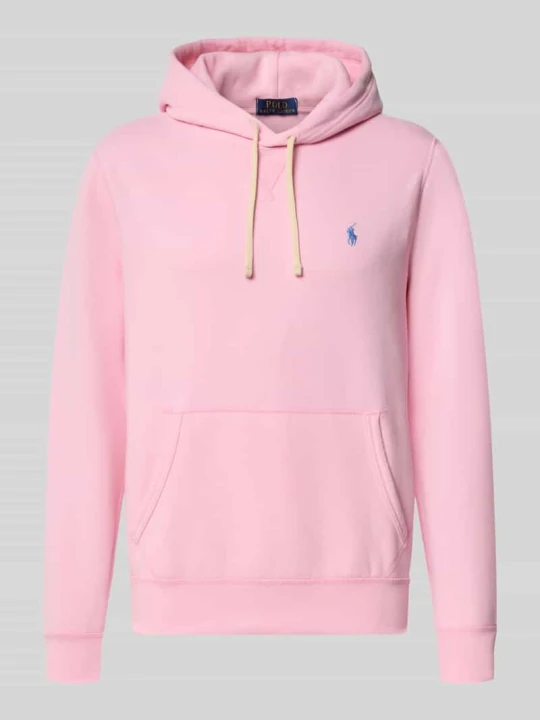 Zdjęcie produktu bluza z kapturem o kroju regular fit z mieszanki bawełny Polo Ralph Lauren Mocnoróżowy
