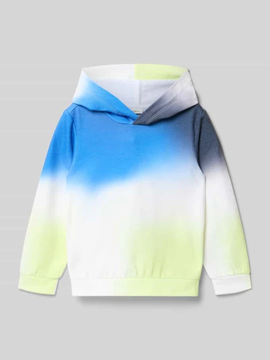 Zdjęcie produktu Bluza z kapturem o kroju regular fit z mieszanki bawełny s.Oliver Niebieski