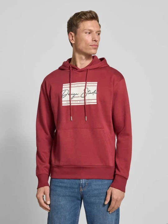 Zdjęcie produktu Bluza z kapturem o kroju regular fit z mieszanki bawełny Tom Tailor
