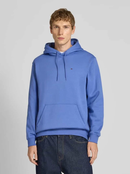 Zdjęcie produktu Bluza z kapturem o kroju regular fit z mieszanki bawełny Tommy Jeans Niebieski