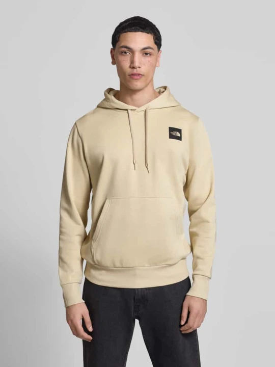 Zdjęcie produktu bluza z kapturem o kroju regular fit z nadrukiem z logo The North Face Złamany biały