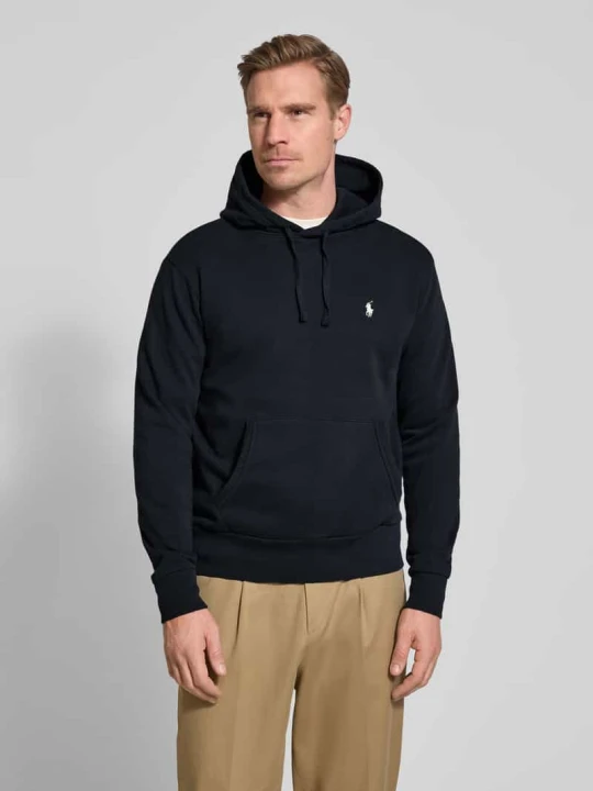 Zdjęcie produktu Bluza z kapturem o kroju relaxed fit z czystej bawełny Polo Ralph Lauren Czarny