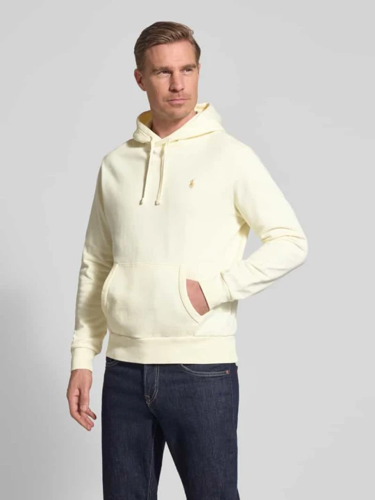 Zdjęcie produktu Bluza z kapturem o kroju relaxed fit z czystej bawełny Polo Ralph Lauren Piaskowy