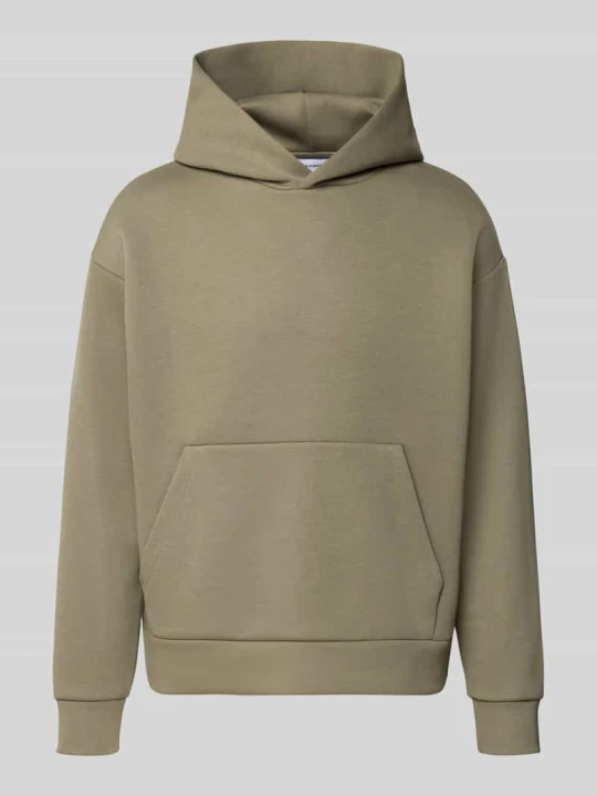 Zdjęcie produktu Bluza z kapturem o kroju relaxed fit z domieszką bawełny model 'Barron' Jack&Jones Jasnozielony