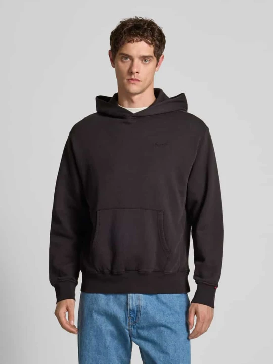 Zdjęcie produktu Bluza z kapturem o kroju relaxed fit z kieszenią kangurką Levi's Czarny
