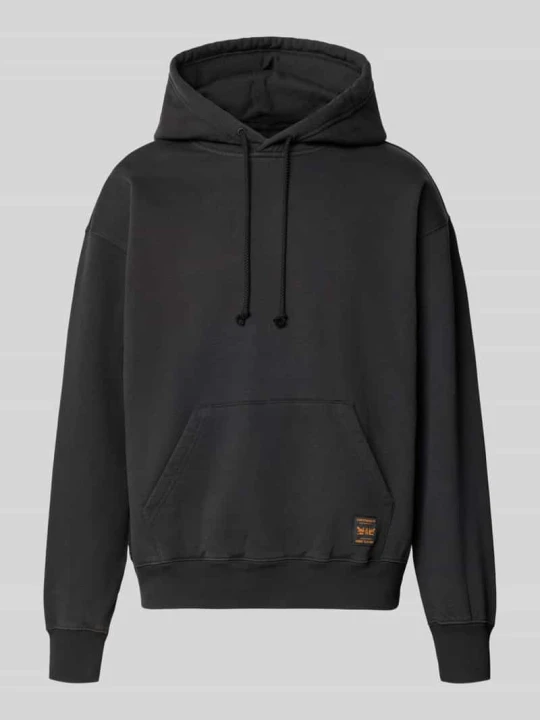 Zdjęcie produktu Bluza z kapturem o kroju relaxed fit z mieszanki bawełny model 'JET BL' Levi's Czarny