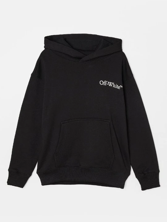 Zdjęcie produktu Bluza z kapturem Off White czarny