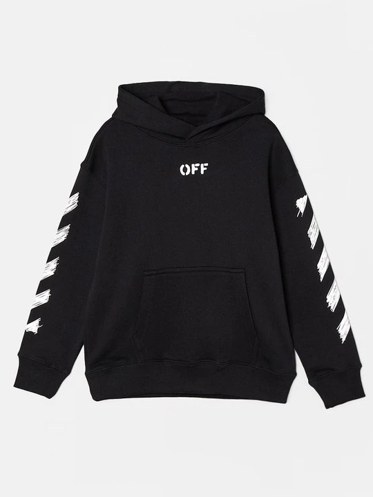 Zdjęcie produktu Bluza z kapturem Off White czarny