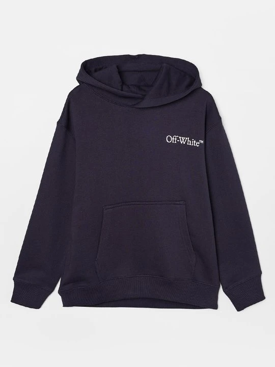 Zdjęcie produktu Bluza z kapturem Off White niebieski