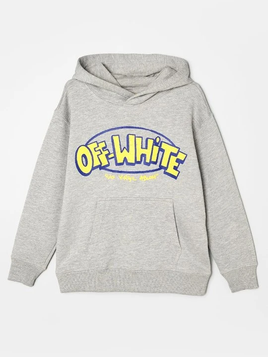 Zdjęcie produktu Bluza z kapturem Off White szary