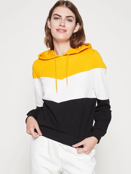 Zdjęcie produktu Bluza z kapturem Only żółty