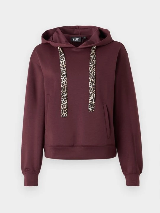 Zdjęcie produktu Bluza z kapturem Only brązowy